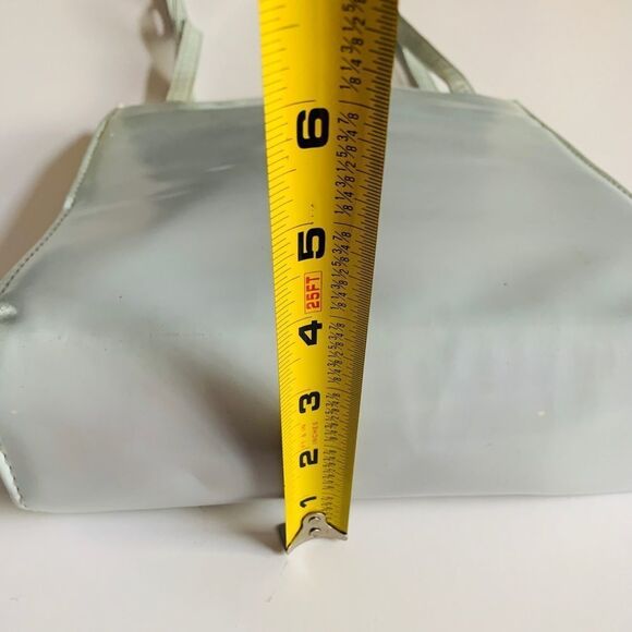 Y2K Italian Designer Lavender TOTE Handbag - Picture 6 of 8